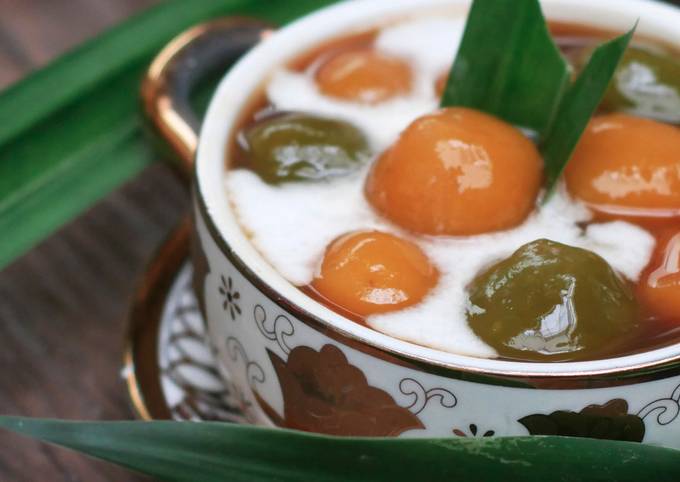 Resep Bubur Candil Biji Salak Ubi Enak Lembut Kenyal Dan Legit Oleh