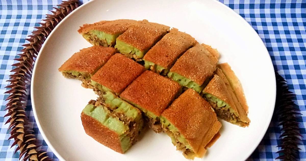 Resep Martabak Manis Kacang Hijau Eggless Oleh Alya Nurfitri Cookpad