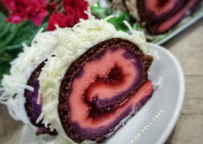 Resep Hurricane Swiss Roll Cake Oleh Rizka Cookpad