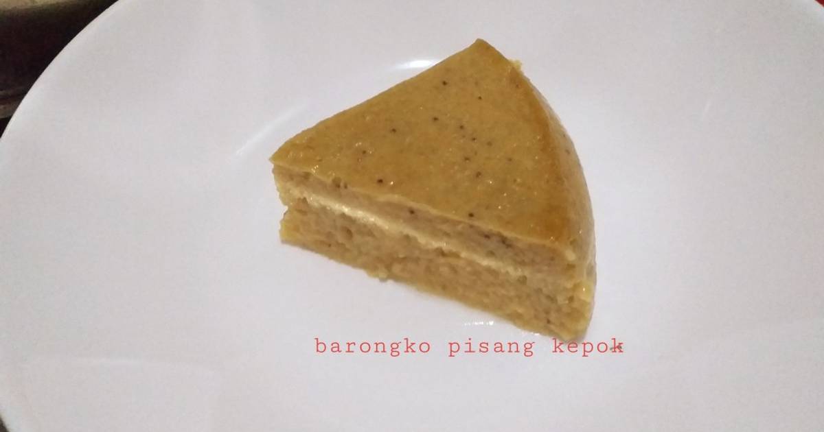 Resep Barongko Pisang Kepok Oleh Nurul Wahdah Cookpad