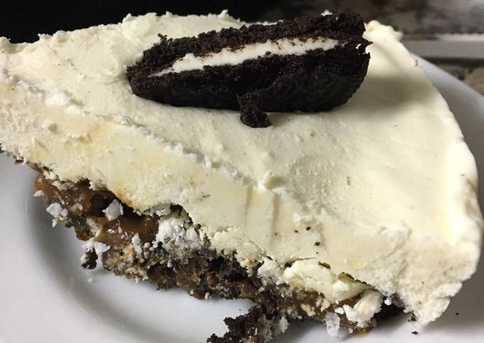 Torta Oreo Helada Receta De Nadia Sallette Cookpad