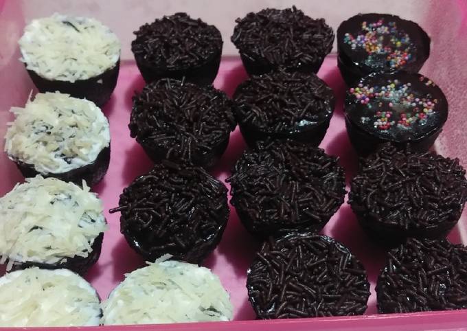 Resep Brownies Kukus Mini Ekonomis Nyoklat Dan Lembut Banget Oleh Siti