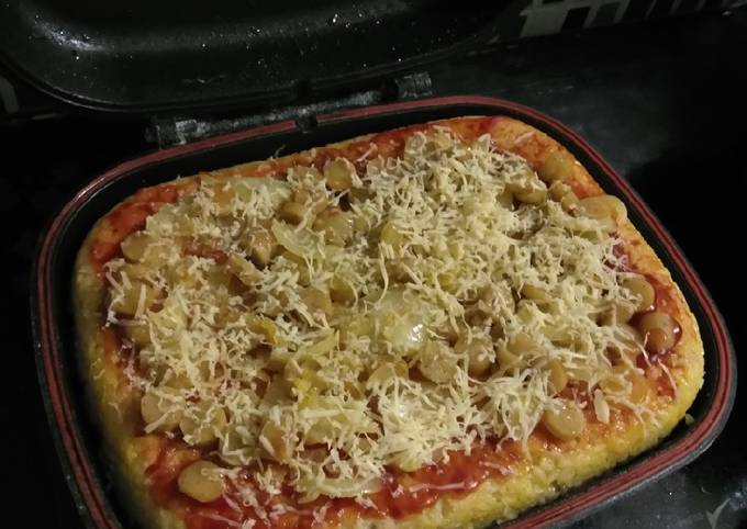 Resep Pizza Nasi Easy Oleh Mama Afalumi Cookpad