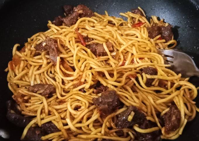 Resep Mie Goreng Daging Ala Mertua Oleh Ranny Andriana Cookpad