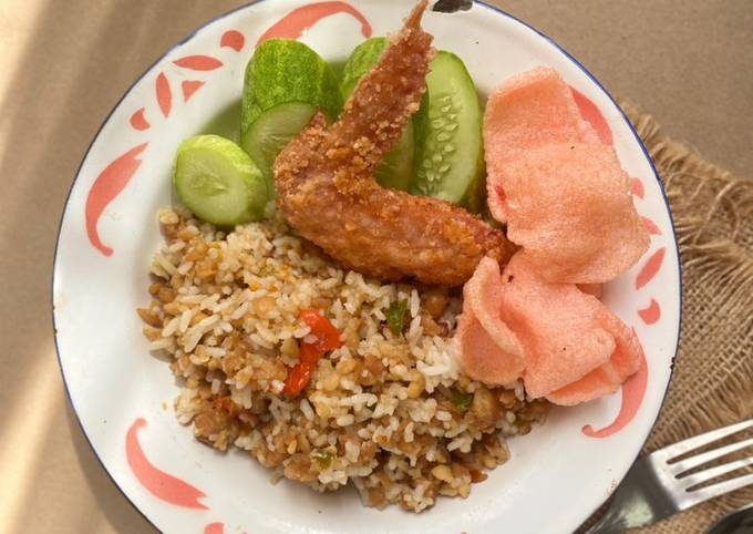 Resep Nasi Goreng Sambal Tempe Goang Oleh Rini Dwi Astuti Cookpad