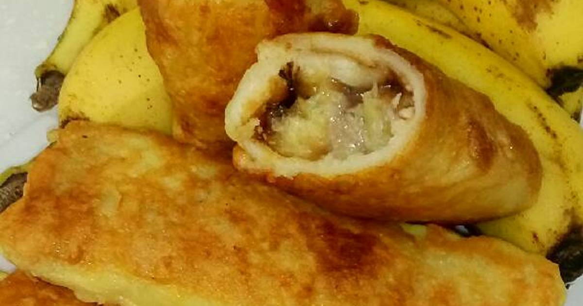 Resep Roti Tawar Goreng Isi Pisang Coklat Oleh Mia Shary Cookpad