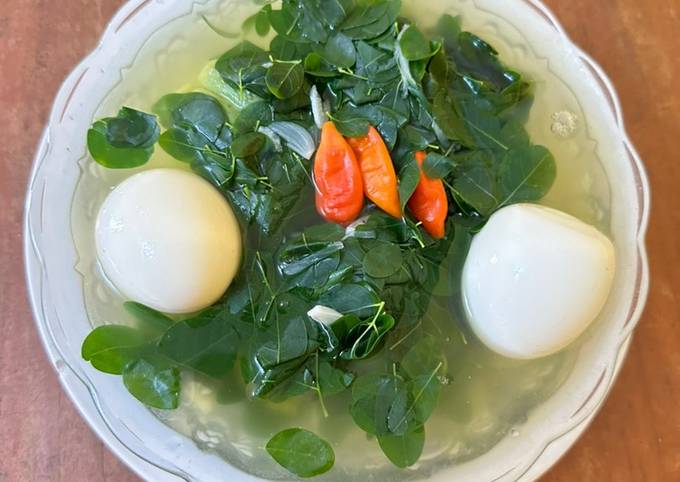 Resep Sayur Bening Daun Kelor Oleh Rini Dwi Astuti Cookpad