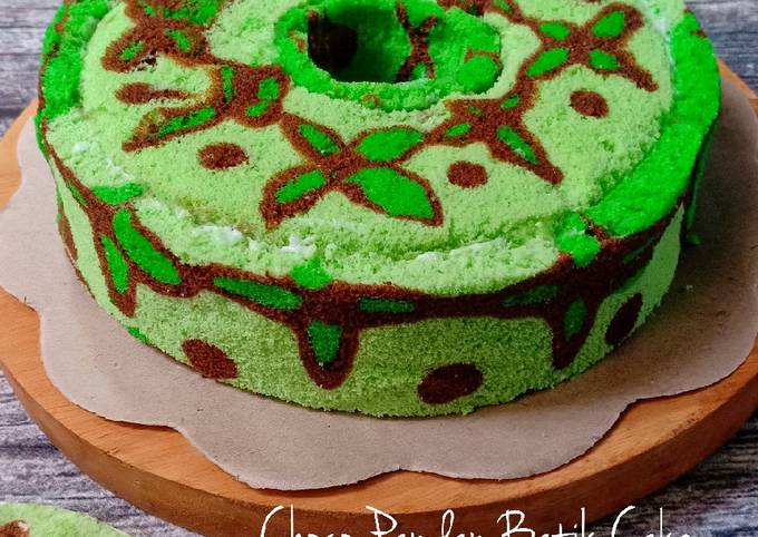 Resep Choco Pandan Batik Cake Oleh Oknisa Carolina Cookpad