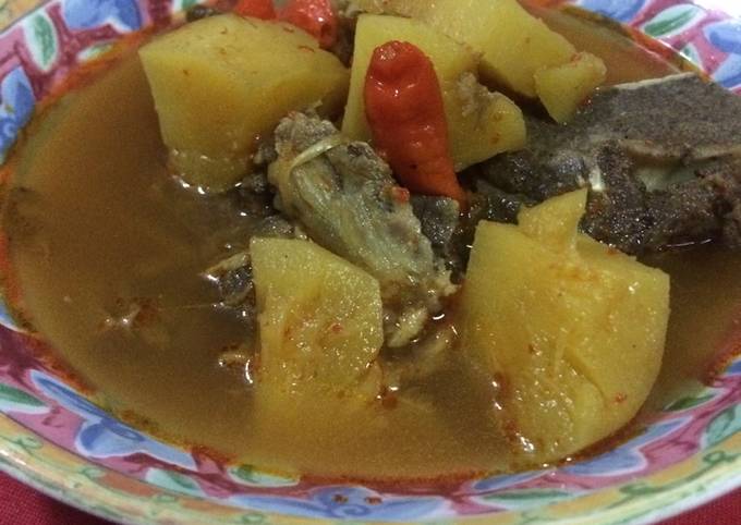 Resep Pindang Tulang Iga Khas Palembang Oleh Bunda Sharleen Cookpad