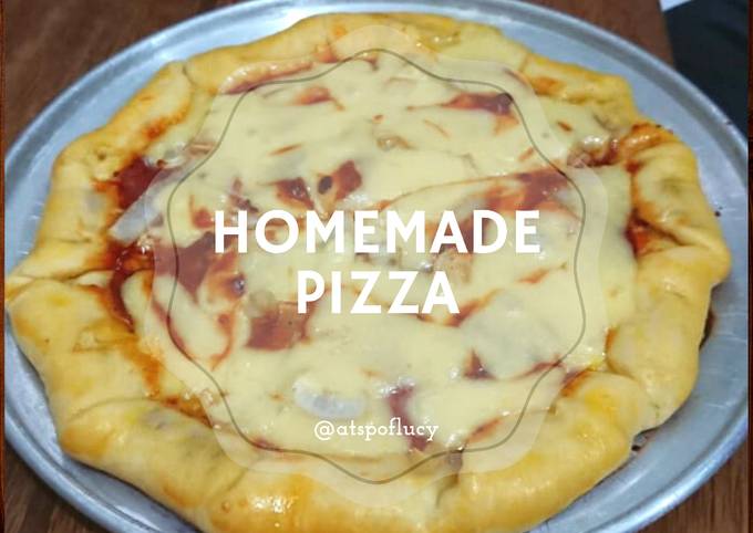 Resep Homemade Pizza Oven Tangkring Teflon Gampang Untuk Pemula Oleh