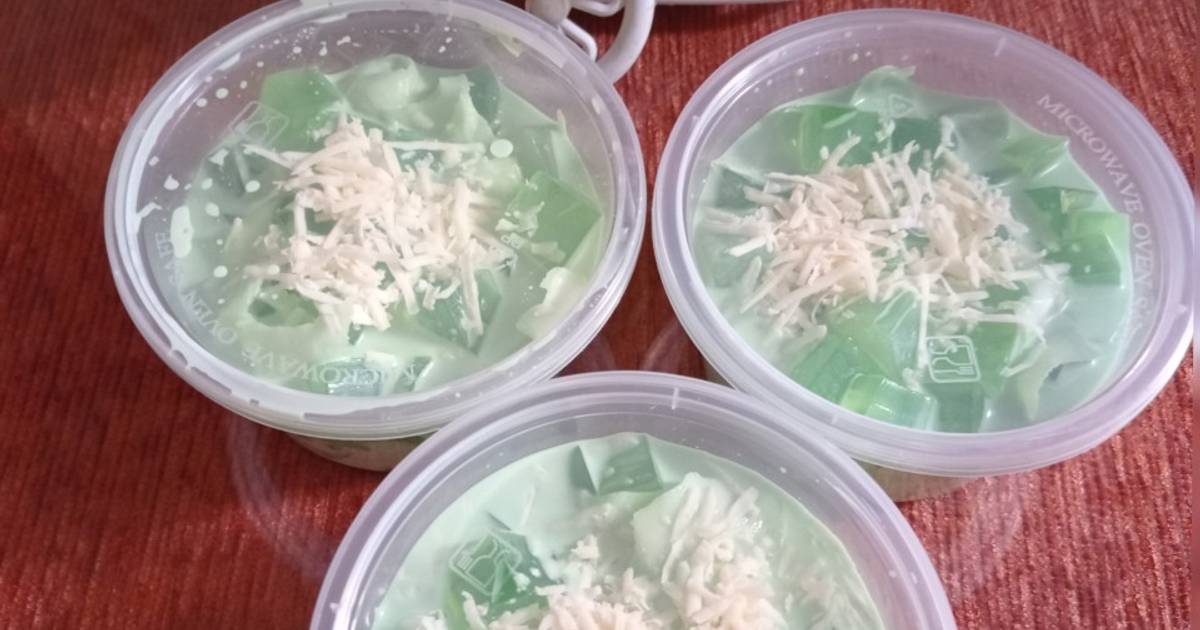 Resep Buko Pandan Creamy Terenak Cemilan Oleh Miftahul Jannah Cookpad