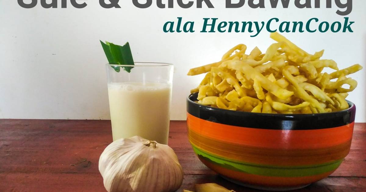 Resep Stik Bawang Renyah Dan Gurih Oleh Henny Setyawati Cookpad