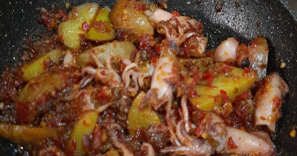 Resep Sambel Jengkol Dan Cumi Asin Enak Dan Mudah Cookpad