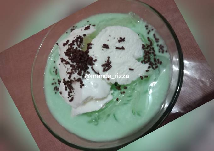 Resep Nutrijell Pandan Buko Salad Oleh Kitchen Manda Riz Cookpad