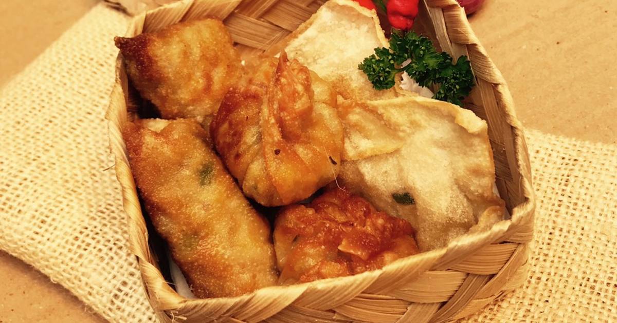 Resep Pangsit Isi Sayuran Oleh Kaianiandra Cookpad