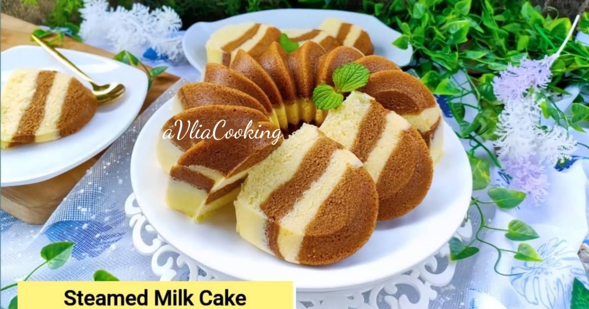 Resep Bolu Susu Kukus Cantik Gampang Banget Bikinnya Oleh Vlia Cooking