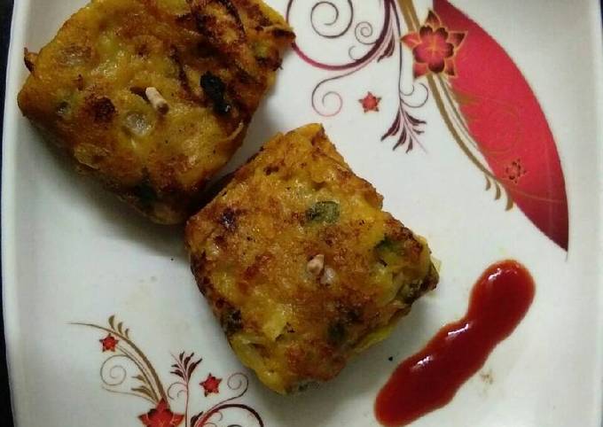 Veg Pancake Recipe By Rutika Dubey Cookpad