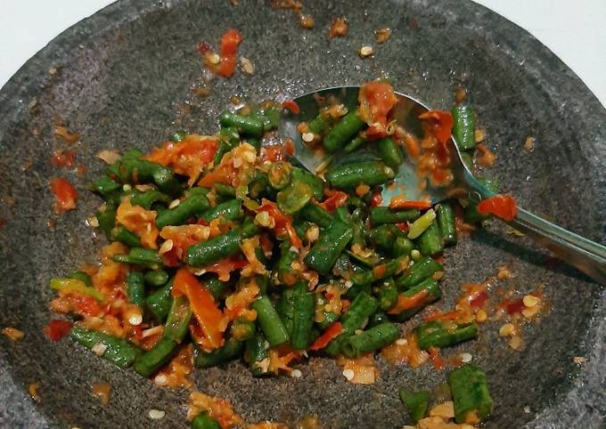 Resep Pencok Kacang Panjang Oleh Susi Dianah Cookpad