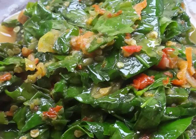 Resep Sambal Daun So Melinjo Muda Oleh Intan Purnamasari Cookpad