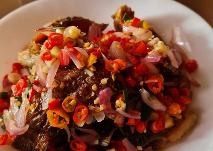 Resep Ikan Mujaer Sambal Matah Oleh Cheche Manullang Cookpad