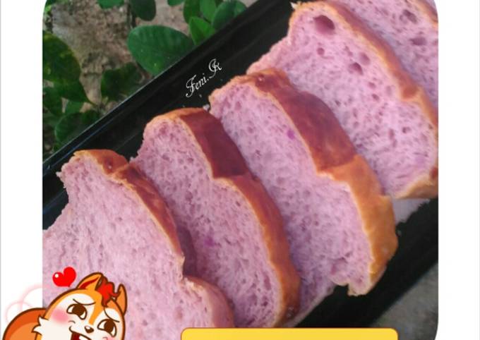 Resep Roti Tawar Ubi Ungu Oleh Feni Resianti Cookpad