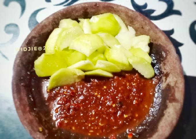 Resep Rujak Mangga Muda Oleh Widjie Astuti Cookpad