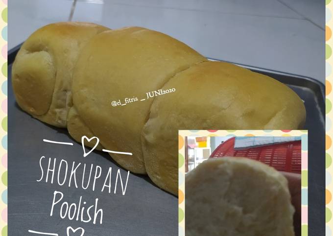 Resep 87 Shokupan Poolish Oleh Laila Huang Cookpad