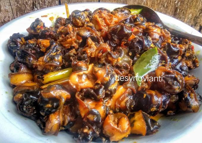 Resep Keong Sawah Pedas Oleh Mommy Adrina Cookpad