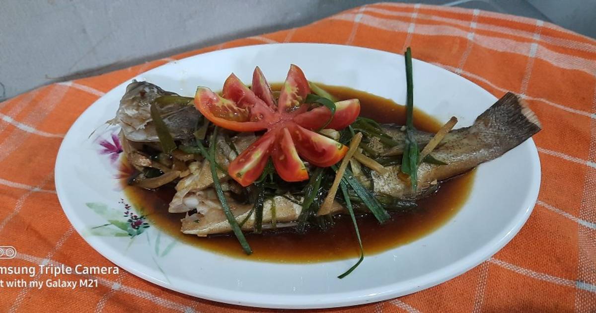 Resep Tim Ikan Kerapu Bawang Putih Oleh Marisa DJn Cookpad