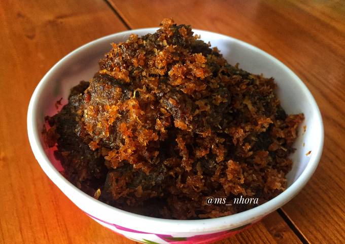 Resep Dendeng Ragi Aka Serundeng Daging Oleh Miss Nora Cookpad