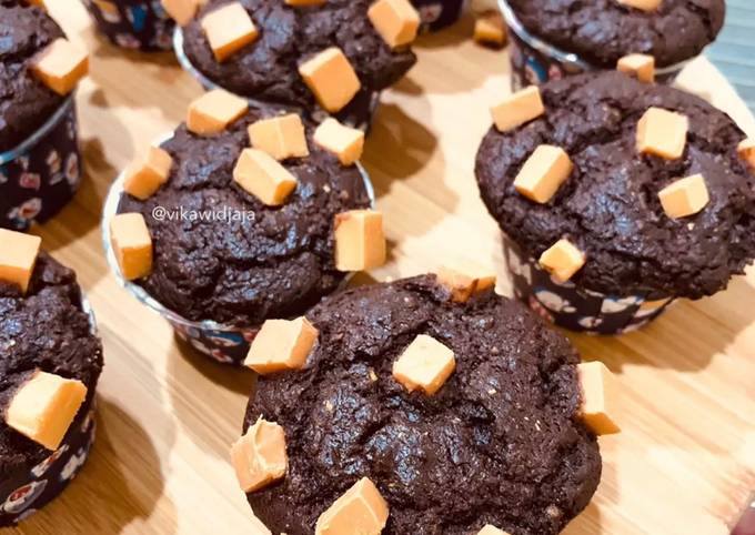 Resep Choco Custard Muffin Oleh Vika Widjaja Cookpad