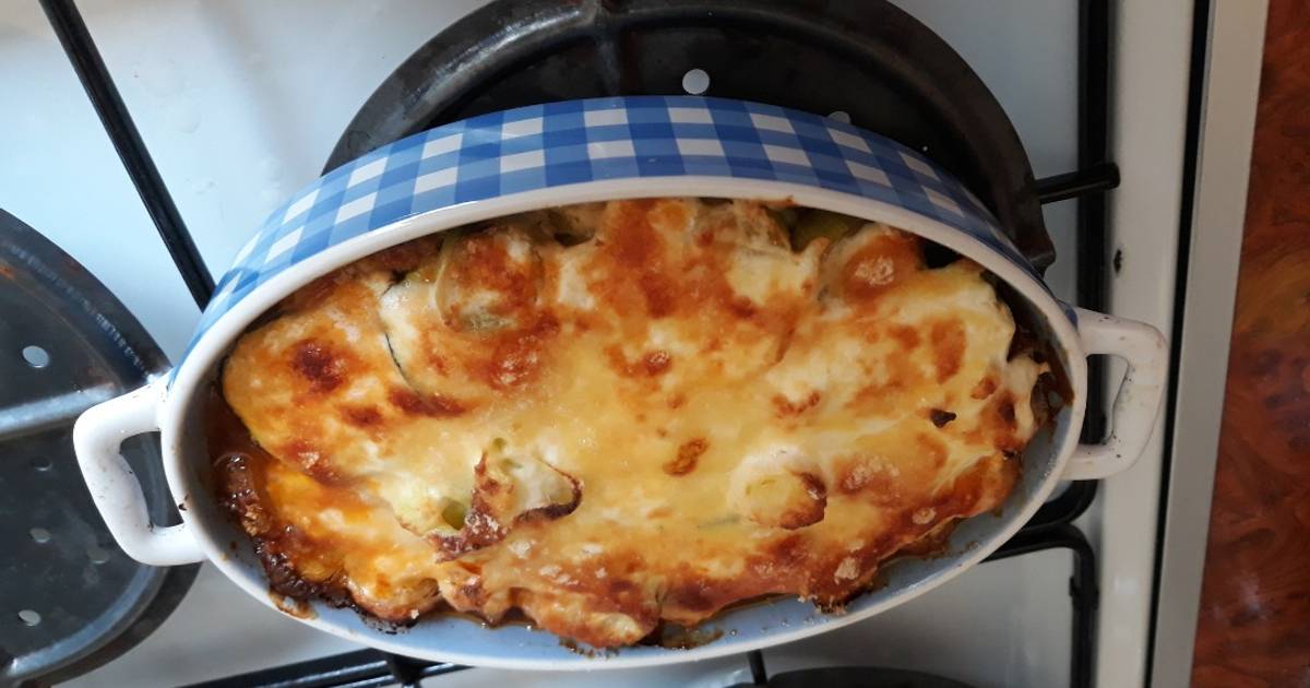 Rakott cukkini póréhagymával Ildikó Boros receptje Cookpad receptek