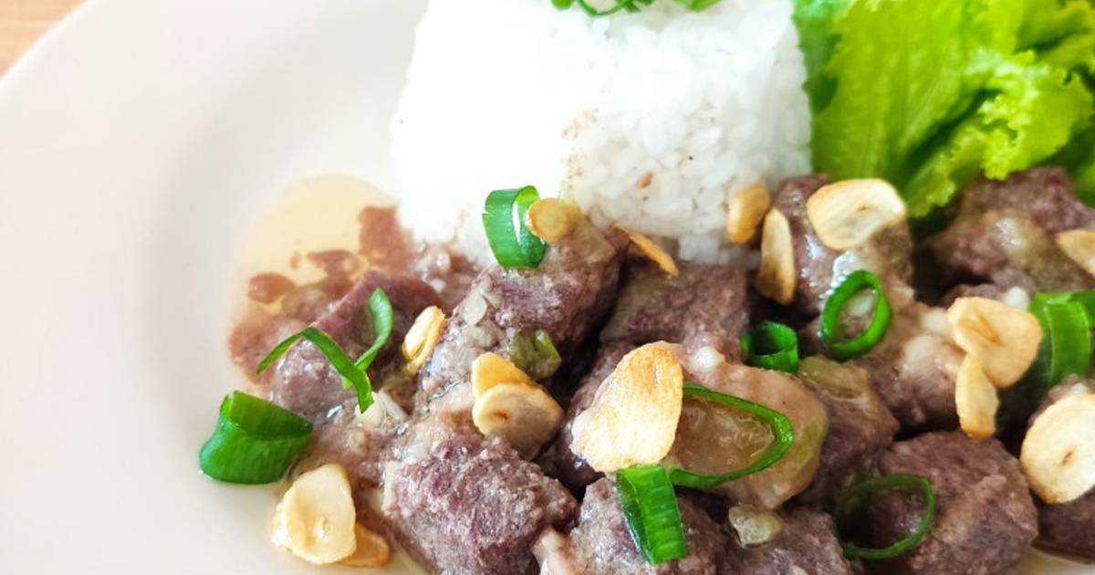 Resep Beef Saikoro Garlic Butter Oleh Diyah Puspita Rini Cookpad