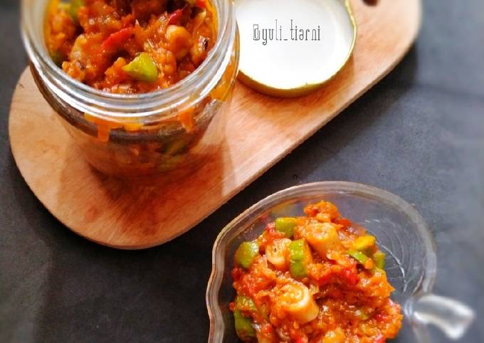 Resep Sambal Cumi Asin Pete Oleh Yuli Tiarni Cookpad