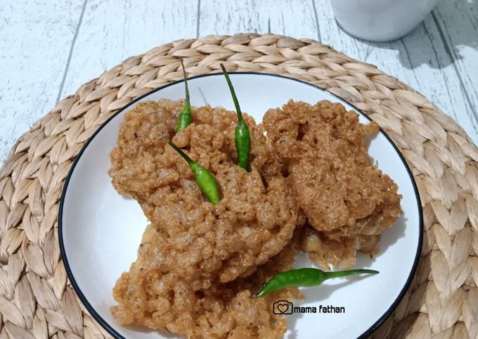 Resep Tempe Goreng Kremes Oleh Mama Fathan Cookpad