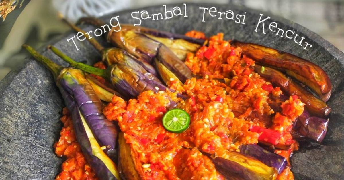 Resep Terong Sambal Terasi Kencur Oleh Chiensyn Kuliner Cookpad