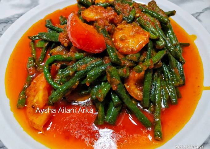 Resep Tumis Kacang Panjang Udang Oleh Aysha Ailani Arka Cookpad