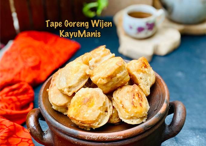 Resep Tape Goreng Wijen Kayumanis Oleh Anif Agustina Cookpad