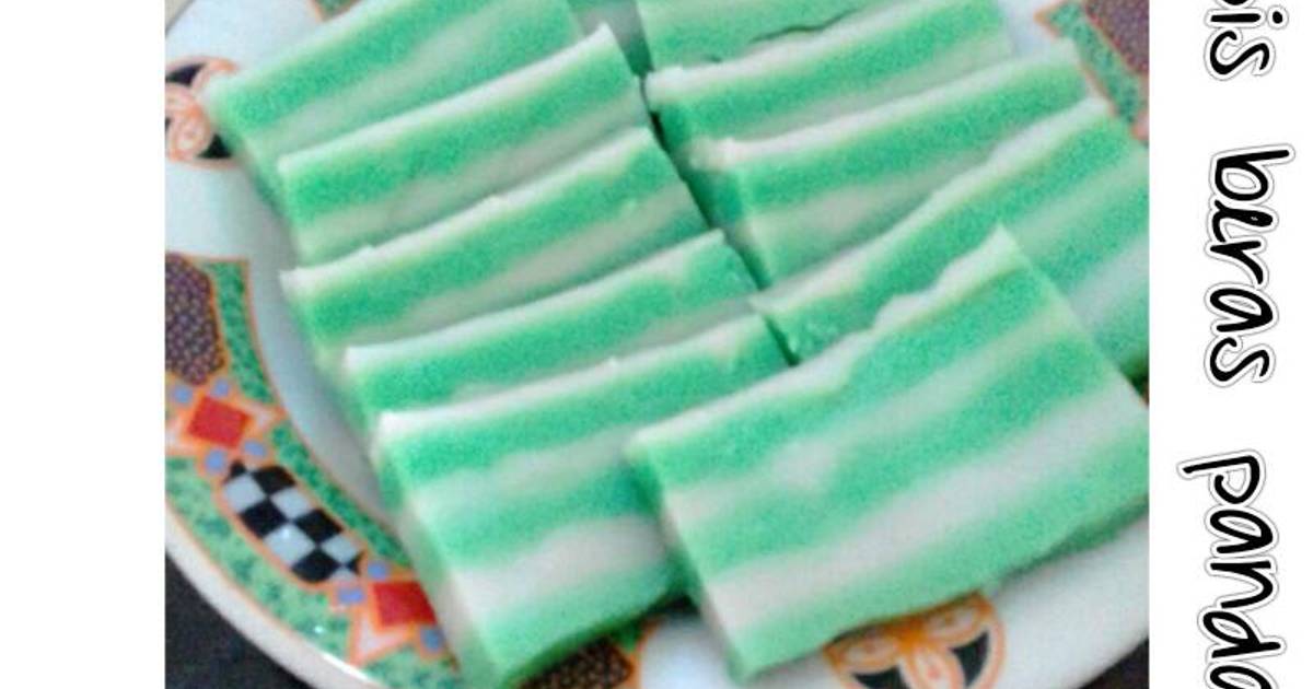 Resep Lapis Beras Pandan Wangi Oleh Kodariyah Ikod Cookpad