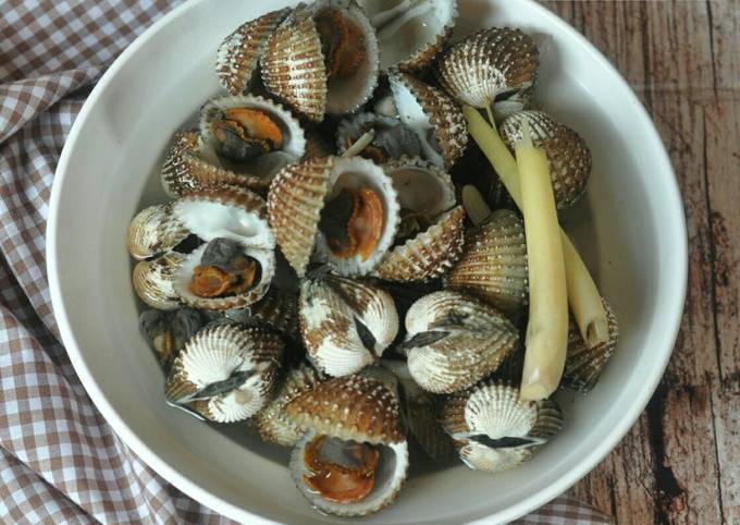 Resep Kerang Dara Rebus Simpel Oleh Hanhanny Cookpad