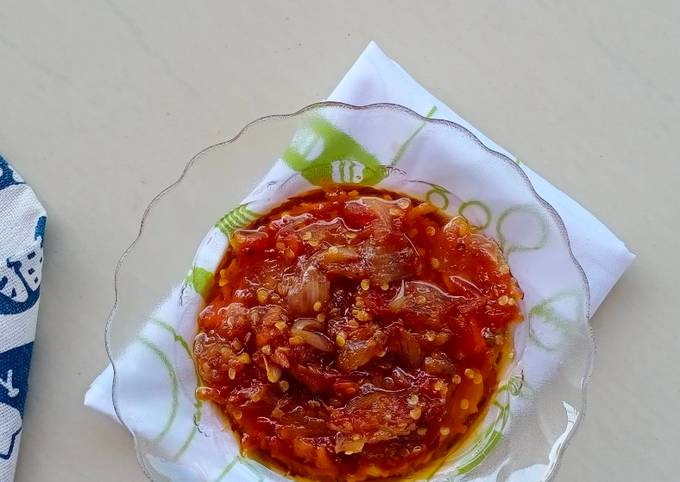 Resep Sambal Bawang Klasik Oleh Glian Tika Cookpad