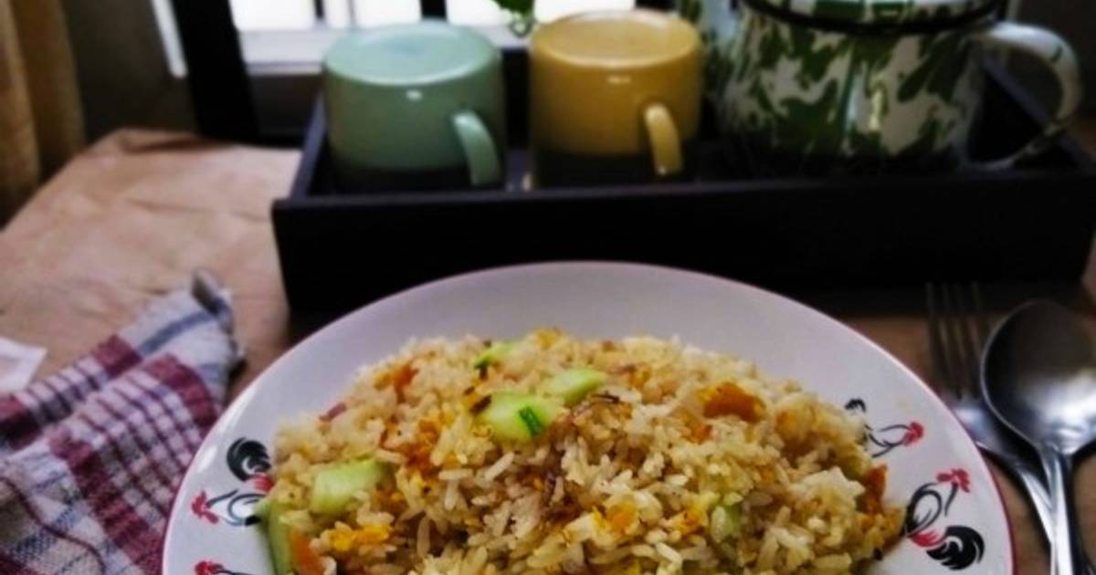 Resep Nasi Goreng Ikan Asin Praktis Sederhana Oleh Dapurdinar Cookpad