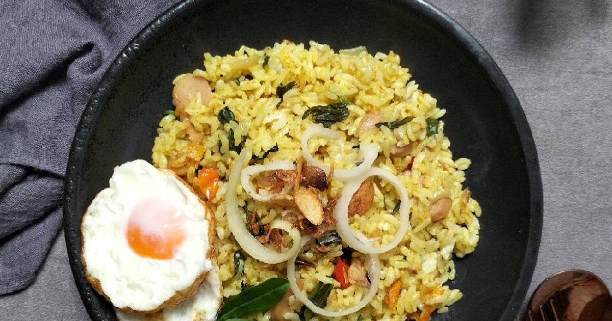 Resep Nasi Goreng Kari Daun Ginseng Oleh Nur Erma Cookpad