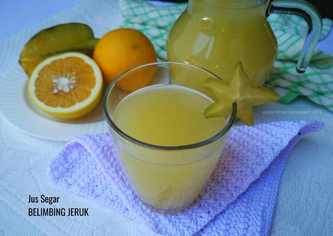 Resep Jus Segar Belimbing Jeruk Oleh Arista Hilman Cookpad