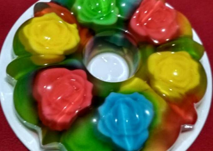 Resep Puding Mawar Kaca Oleh Lis Cookpad