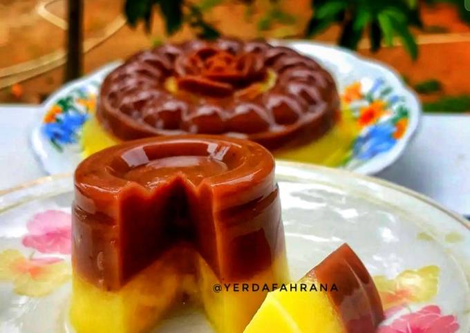 Resep Puding Jagung Coklat 예르다 oleh Yerda Fahrana 예르다 파흐라나 Cookpad