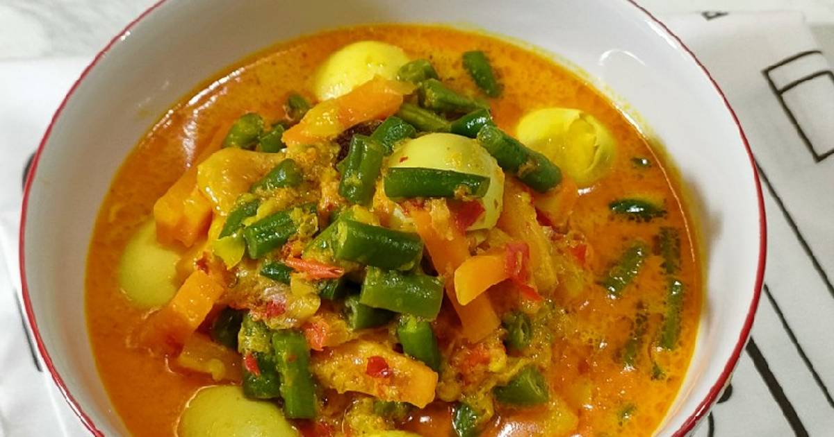 Resep Gulai Telur Puyuh Buncis Oleh Andarani Cookpad