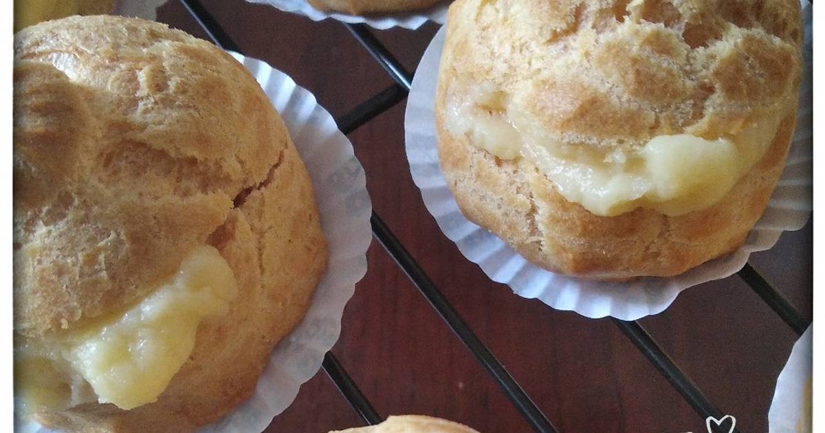 Resep Soes Vla Vanilla Kokoh Banget Tanpa Mixer Oleh Erni Anugrah