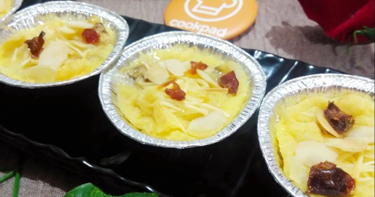 Resep Puding Pisang Roti Tawar Panggang Enak Dan Mudah Oleh Mamah