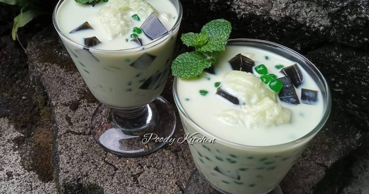 Resep Es Melon Susu Cincau Oleh Pujani Handayani Cookpad